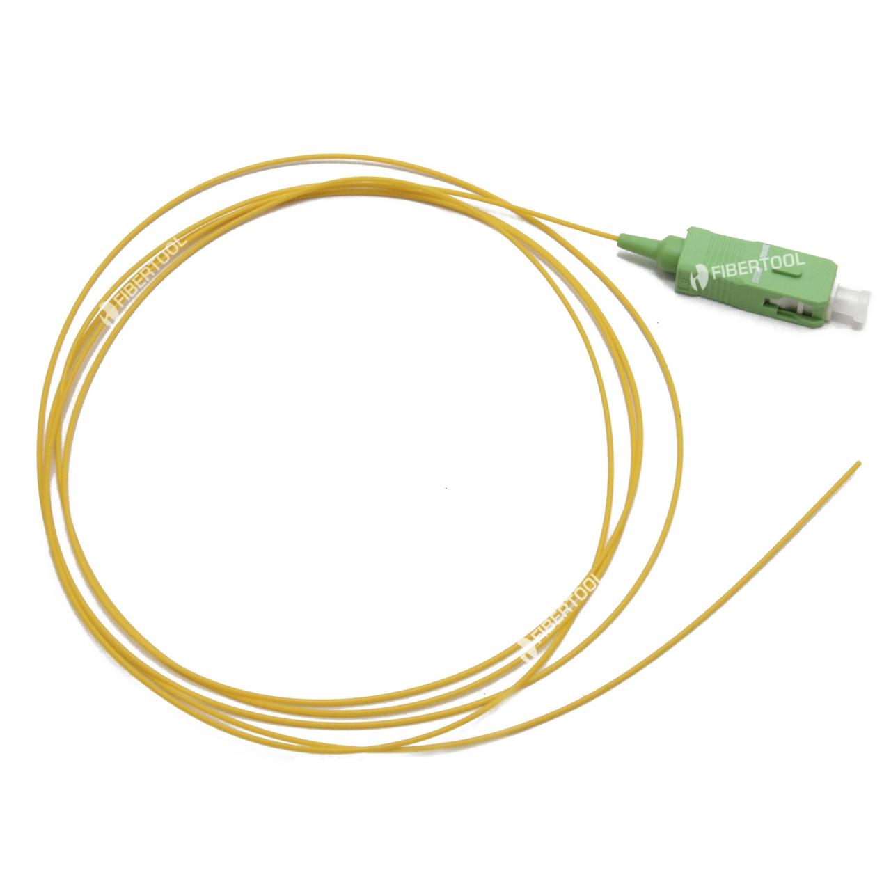 Оптический шнур Patch Cord SC/APC-SC/APC 0,9мм шкафной 3м (Зеленый - зеленый)