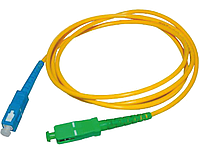 Оптический шнур Patch Cord SC/UPC-SC/APC 10м (Синий - зеленый)