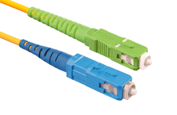 Оптический шнур Patch Cord SC/UPC-SC/APC 10м (Синий - зеленый) - фото 2 - id-p146003453