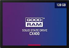 SSD 128GB GOODRAM CX400 (SSDPR-CX400-128) <2.5", 7mm, SATA-III, 3D NAND flash, 550MBs/450MBs