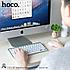 Комплект беспроводной клавиатура + мышь беспроводной Hoco DI05 (Bluetooth 3.0) цвет: белый, фото 6