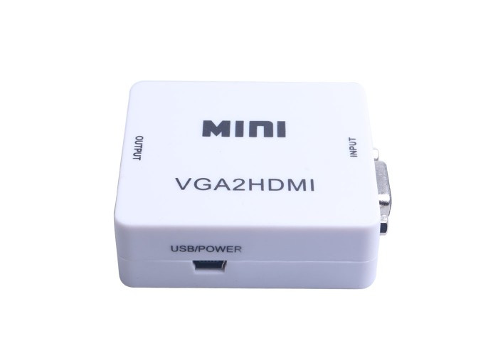 Переходник конвертер VGA на HDMI (Mini VGA to HDMI) - фото 2 - id-p146003597