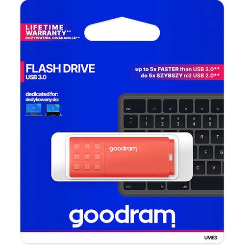 USB Flash накопитель 64GB 3.0 GOODRAM UME3 ORANGE