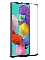 Защитное стекло Samsung A21/A21S (Черное) с полной проклейкой EXPERTS FULL SCREEN GLASS 9D