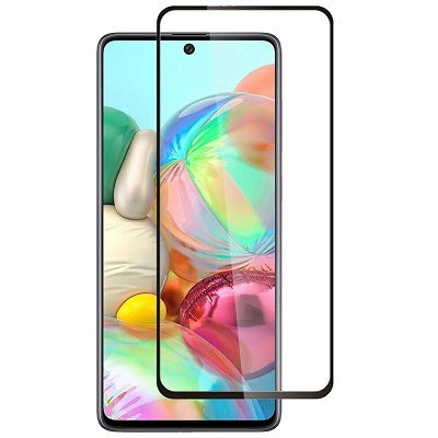 Защитное стекло Samsung A51 (Черное) с полной проклейкой EXPERTS FULL SCREEN GLASS 9D - фото 1 - id-p146001665