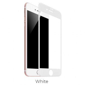 Защитное стекло iPhone 7/8 (Белое) с полной проклейкой HOCO G5 - фото 1 - id-p146001745