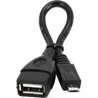 OTG Кабель Micro USB 0.15м Cablexpert A-OTG-AFBM-001