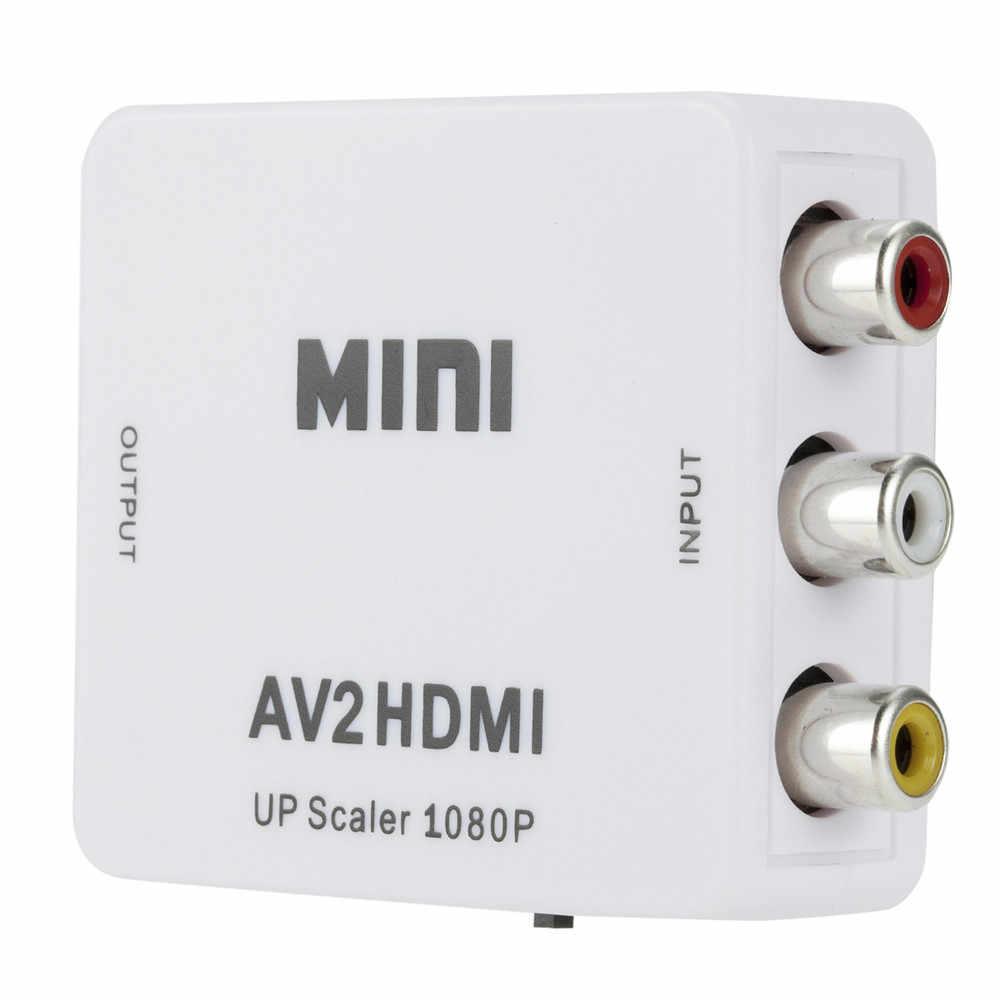 Переходник конвертер 3RCA на HDMI mini - фото 2 - id-p146007946