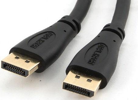 Кабель DisplayPort Cablexpert CC-DP2-10, v1.2, 3м, черный, экран, пакет - фото 1 - id-p148347155