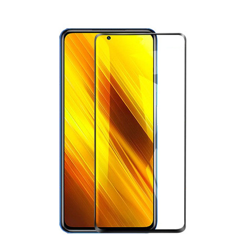 Защитное стекло Xiaomi POCO X3 (Черное) с полной проклейкой EXPERTS 3D PREMIUM GLASS - фото 1 - id-p149003425