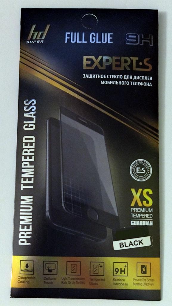 Защитное стекло Samsung S8 (Черное) с полной проклейкой EXPERTS ROUND GLASS - фото 2 - id-p149003432