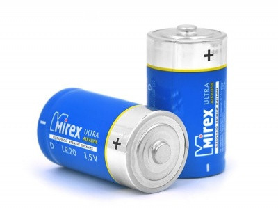 Батарейка D LR20 Mirex 2SR - фото 1 - id-p151143132
