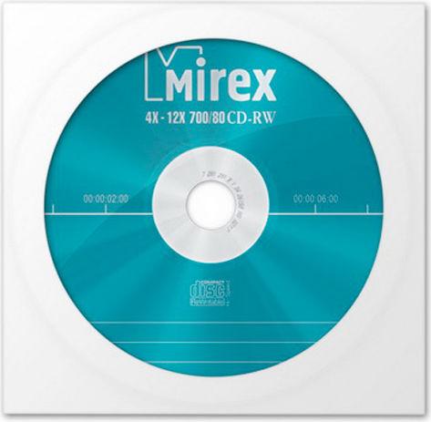 Диск CD-RW 700MB 12x в конверте Mirex UL121002A8C - фото 1 - id-p159637610