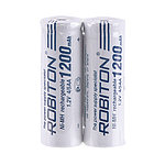 Аккумулятор NI-MH 4/5AA 1200mAh (с плоским контактом) Robiton SR2