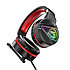 Наушники с микрофоном накладные Игровые HOCO W104 (2м, USB+3,5мм) Красные, фото 3