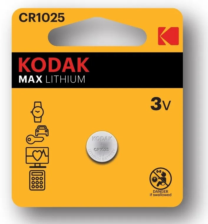 Батарейка CR1025 Kodak 1BL - фото 1 - id-p163384059