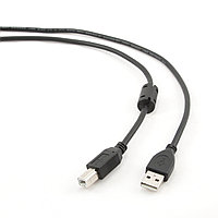 Кабель для принтера USB 2.0 AM-BM 1.8м черный Cablexpert CCP-USB2-AMBM-6