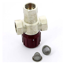 Watts Aquamix AM61C, 3/4", 32-50°С термостатический подмешивающий клапан, фото 2