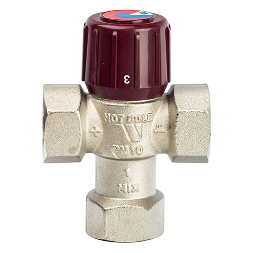 Watts Aquamix AM61C, 1", 32-50°С термостатический подмешивающий клапан - фото 2 - id-p164336020