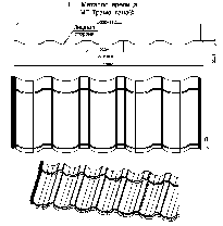 Металлочерепица МП "Трамонтана" Agneta 0,5 мм, фото 2