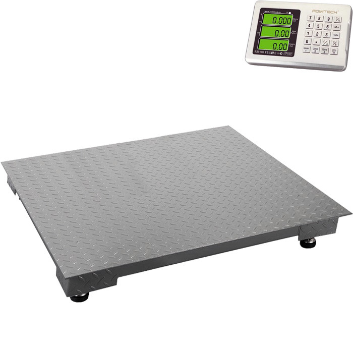 Беспроводные весы счетные платформенные электронные 2000кг ROMITECH  BLES-2000