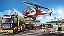 Детский конструктор Bela арт. 10872 Перевозчик грузовик вертолета аналог лего LEGO City Сити машина фура, фото 3