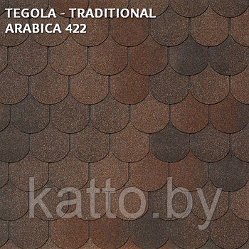 Битумная черепица TEGOLA TRADITIONAL, Arabica 422