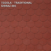 Битумная черепица TEGOLA TRADITIONAL, Shiraz 001