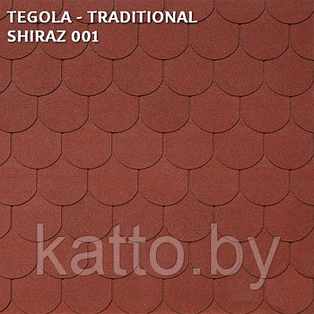 Битумная черепица TEGOLA TRADITIONAL, Shiraz 001