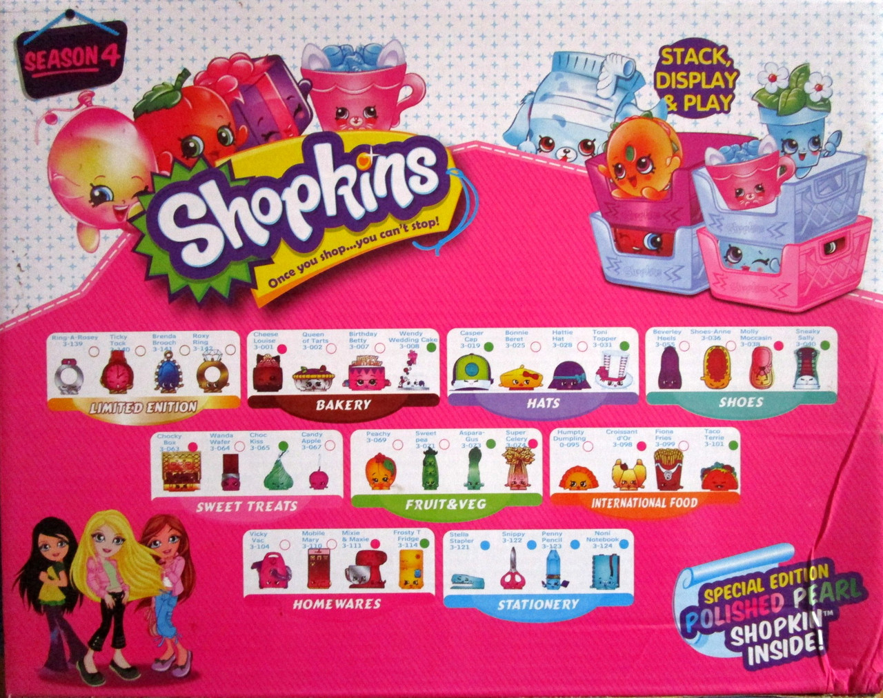 3 Куклы Шопкинсы Shopkins с аксессуарами DB003G-13 - фото 3 - id-p164344274