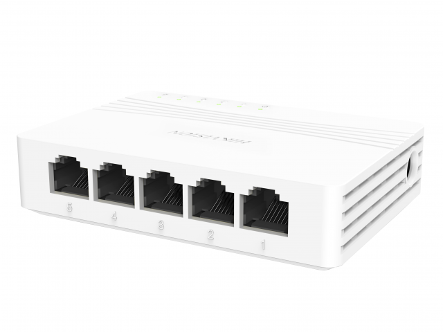 Коммутатор Ethernet настольный Hikvision DS-3E0505D-E
