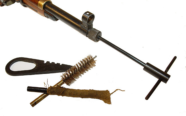 Набор (6 предметов в чехле) для чистки винтовки Мосина (КО-91/30). - фото 8 - id-p164345014