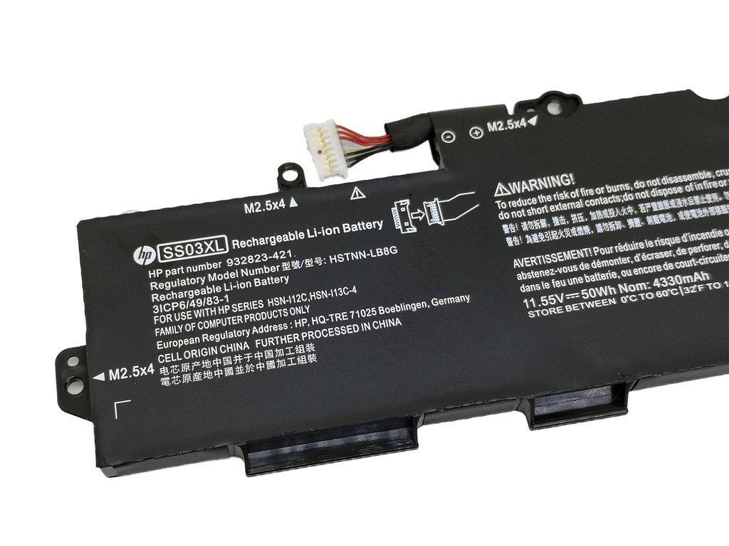 Аккумулятор (батарея) для ноутбука HP ZBOOK 14U G5 (SS03XL) 11.55V 2200mAh