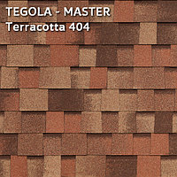 Битумная многослойная черепица TEGOLA, MASTER Terracotta 404