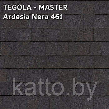 Битумная многослойная черепица TEGOLA, MASTER Ardesia Nera 461