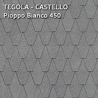 Битумная черепица TEGOLA, CASTELLO Pioppo Bianco 450