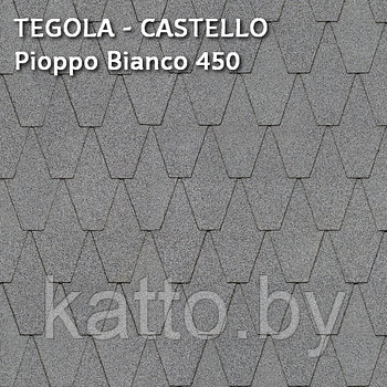 Битумная черепица TEGOLA, CASTELLO Pioppo Bianco 450