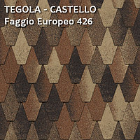 Битумная черепица TEGOLA, CASTELLO Faggio Europeo 426