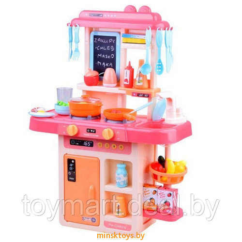 Кухня игрушка для девочек детская 889-168 Modern Kitchen, с водой, свет, звук, 42 предмета,