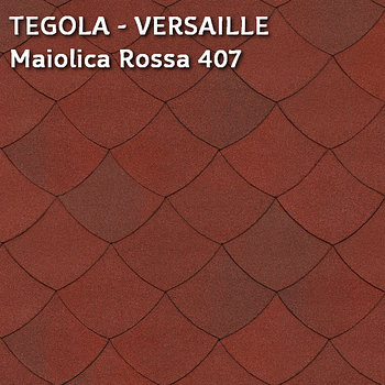TEGOLA, UNICA VERSAILLE Maiolica Rossa 407