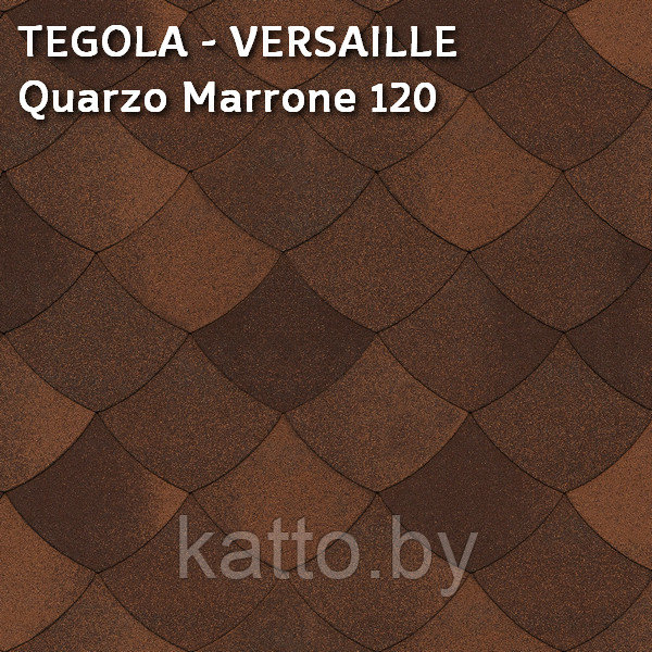 TEGOLA, UNICA VERSAILLE Quarzo Marrone 120