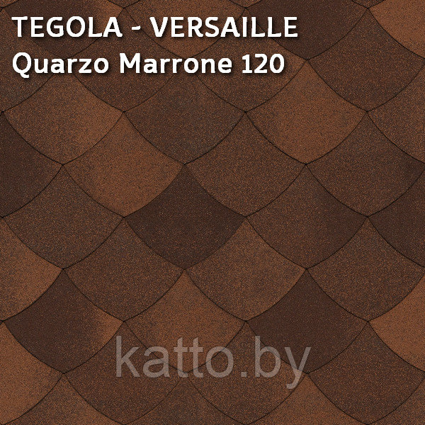 TEGOLA, VERSAILLE Quarzo Marrone 120