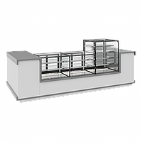 Витрина холодильная Carboma COSMO KC71-110 VV 0,9-2 BUILT-IN (открытая)