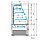 Витрина холодильная Carboma COSMO KC71-110 VV 0,9-2 BUILT-IN (открытая), фото 2