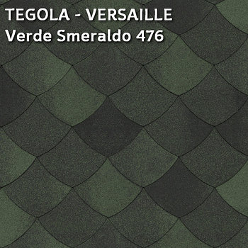 TEGOLA, UNICA VERSAILLE Verde Smeraldo 476
