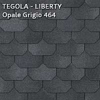 Битумная черепица TEGOLA, LIBERTY Opale Grigio 464