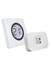 Комнатный терморегулятор SALUS ST 320 RF, сенсорный, беспроводной