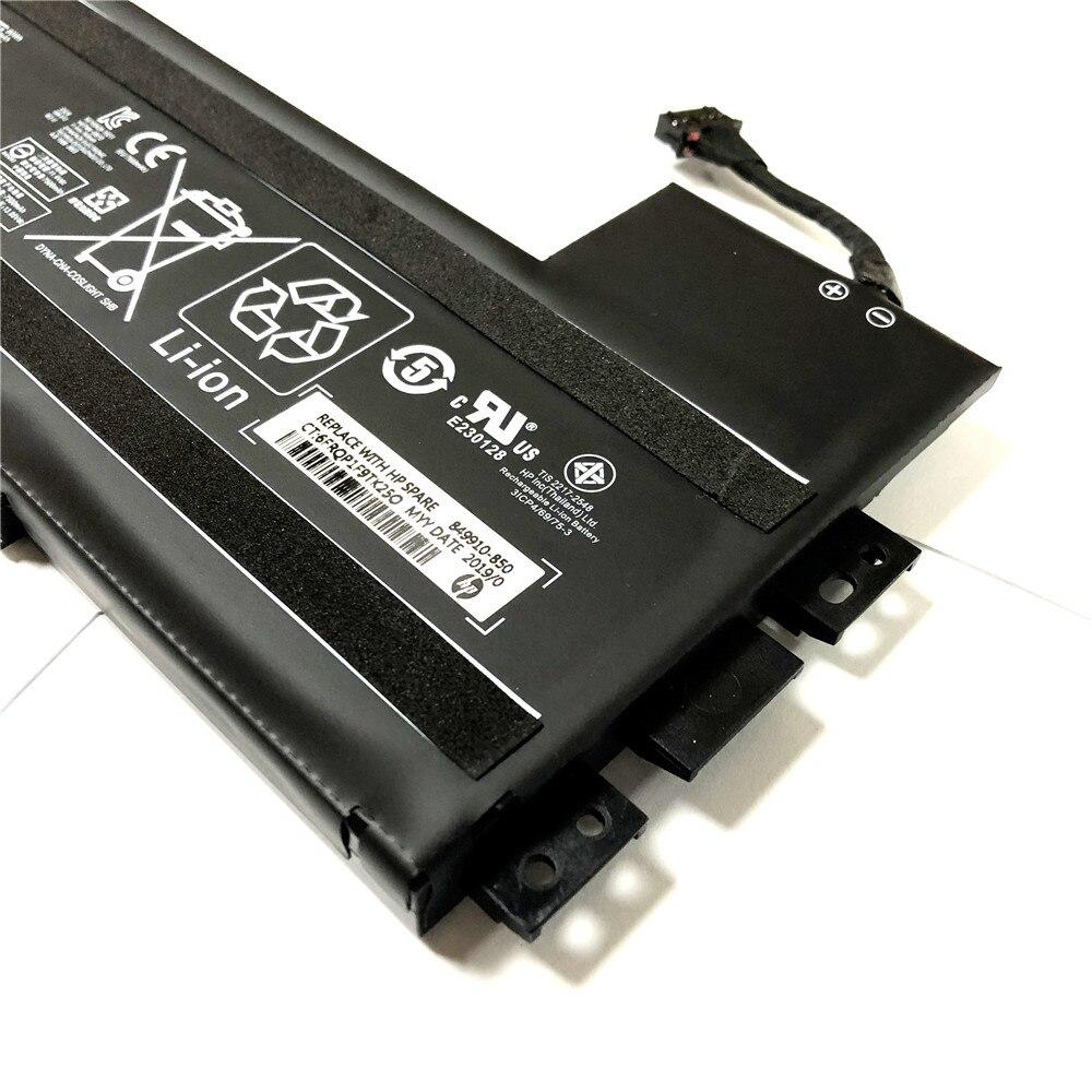 Аккумулятор (батарея) для ноутбука HP ZBook 15 G3 Mobile Workstation (VV09) 11.4V 5600mAh - фото 2 - id-p164419865