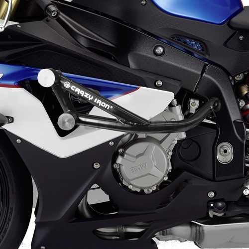 Защита RACE RAIL BMW S1000RR (K46) `12-`14, HP4 (K42) `11-`14 "CRAZY IRON" - фото 4 - id-p163902084