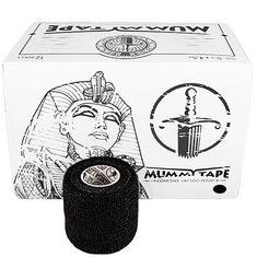 Бандажная лента Tattoo Wrap Black Mummy Tape 12 шт